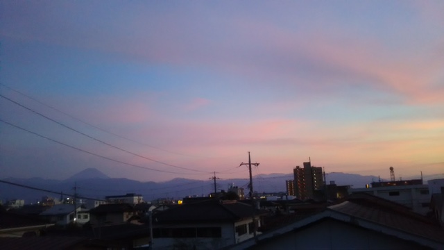 夕焼け空