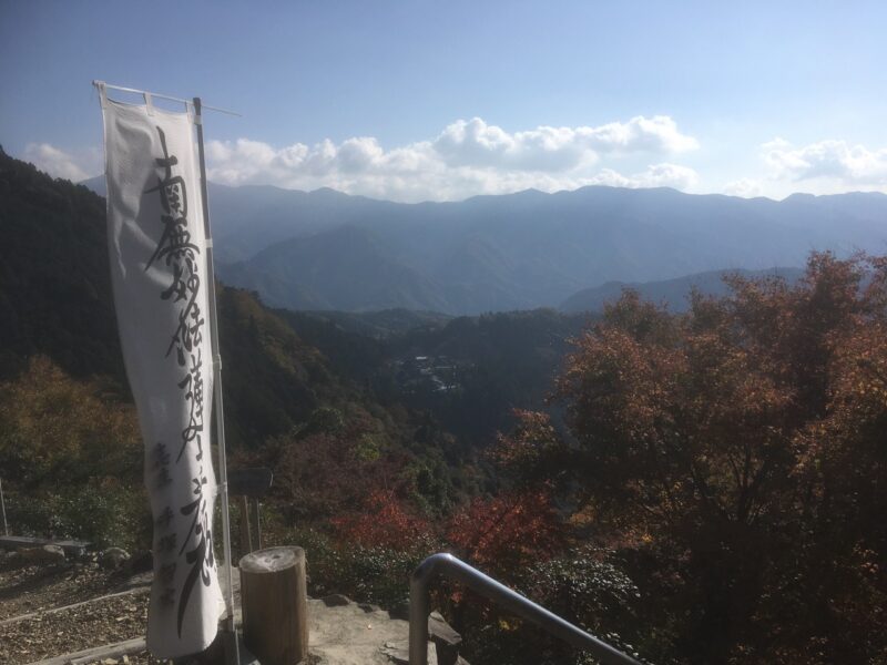 身延山からの景色