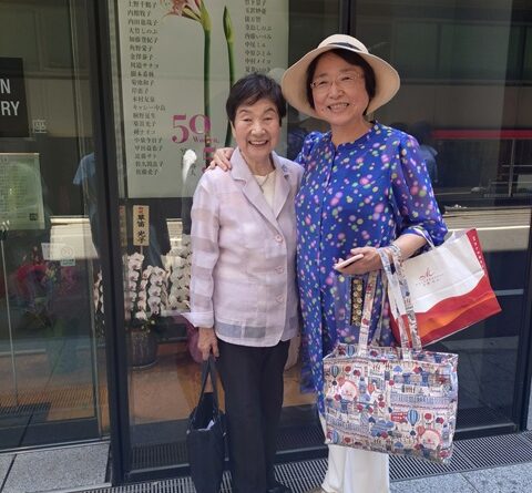 鈴木秀子シスターと一緒に