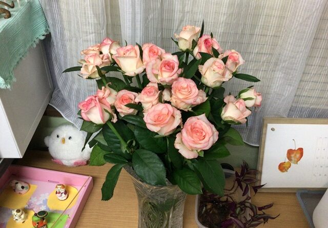 バラの花