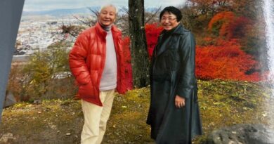 2019年秋の約束、岩手遠野にて。 近藤正臣と内藤いづみ