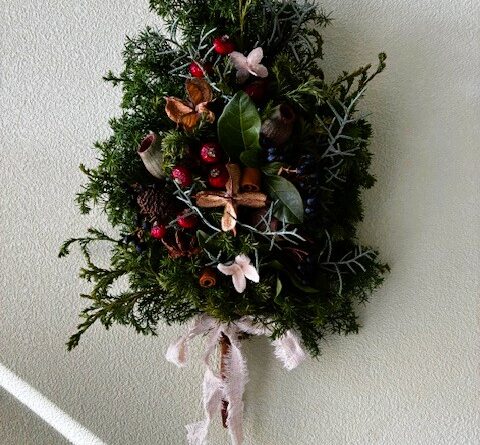 クリスマスのリース