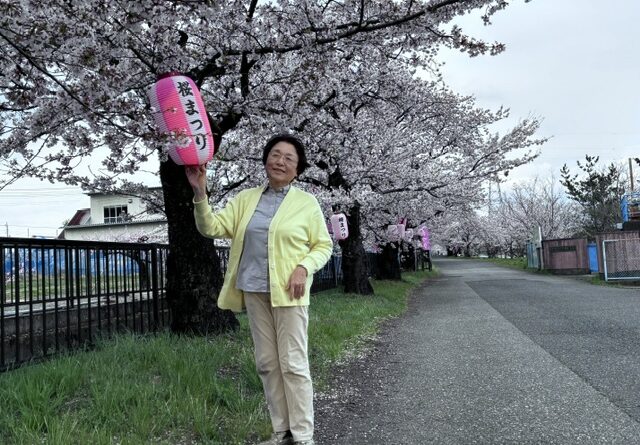 提灯と内藤いづみ